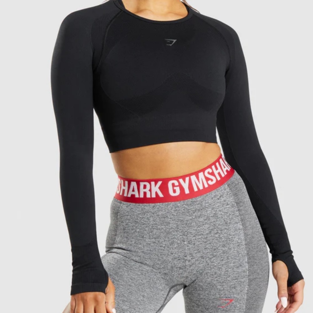 Gymshark Flex Cropped Long Sleeve